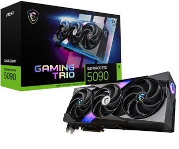 Відеокарта MSI GeForce RTX 5090 GAMING TRIO OC 32GB (RTX 5090 32G GAMING TRIO OC) 219562 фото