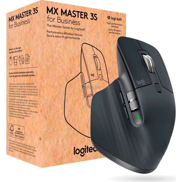 Logitech MX Master 3S for Business Graphite (910-006582) 815131 фото
