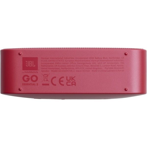 JBL GO Essential 2 Red (JBLGOES2RED) 538162 фото
