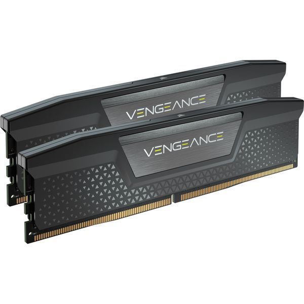 Corsair 48 GB (2x24GB) DDR5 5200 MHz Vengeance Black (CMK48GX5M2B5200C38) 928475 фото