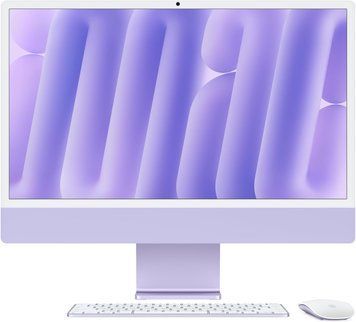Apple iMac 24" M4 8CPU/8GPU/16GB/256GB Purple 2024 (MWUH3) MWUH3 фото