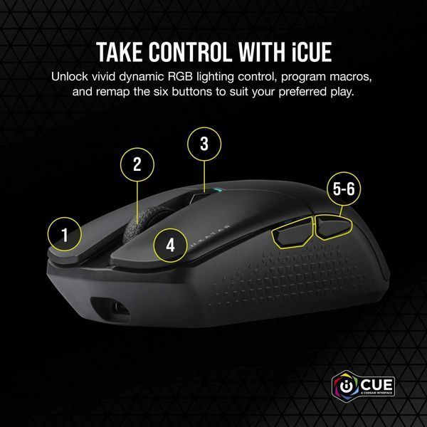 Corsair KATAR ELITE WIRELESS Gaming Mouse (CH-931C111) 439563 фото