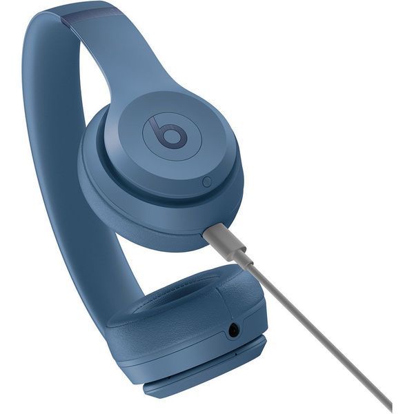 Навушники Beats Solo 4 &mdash; On-Ear Wireless Headphones &ndash; Slate Blue (MUW43) MUW43 фото