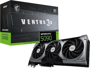 Відеокарта MSI GeForce RTX 5090 32G VENTUS 3X OC (G5090-32V3C, 912-V530-092) 275646 фото