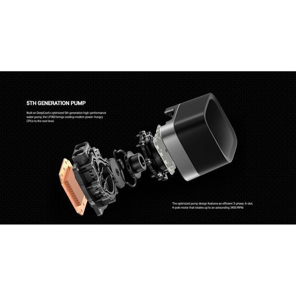Deepcool LP360 Black (R-LP360-BKMSNC-G-1) 603320 фото