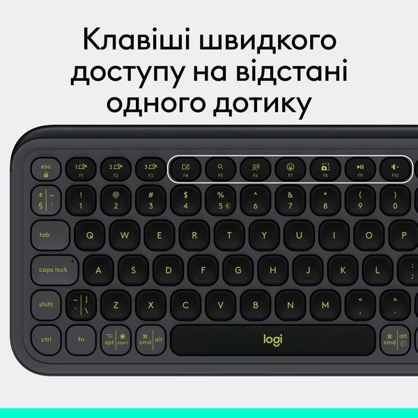 Logitech POP Icon Keys Graphite (920-013157) 879806 фото