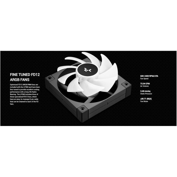 Deepcool LP360 Black (R-LP360-BKMSNC-G-1) 603320 фото