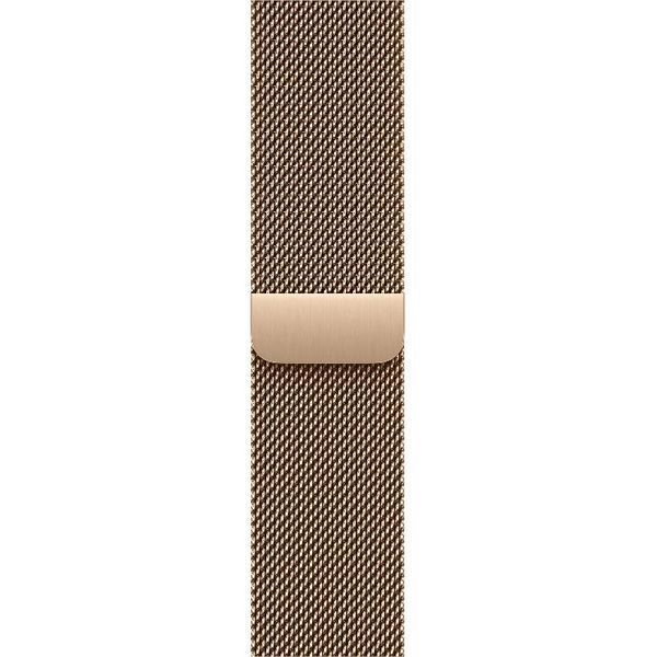 Apple Watch Series 11 GPS + Cellular 42mm Gold Titanium Case with Gold Milanese Loop (MF8Y4) MF8Y4 фото