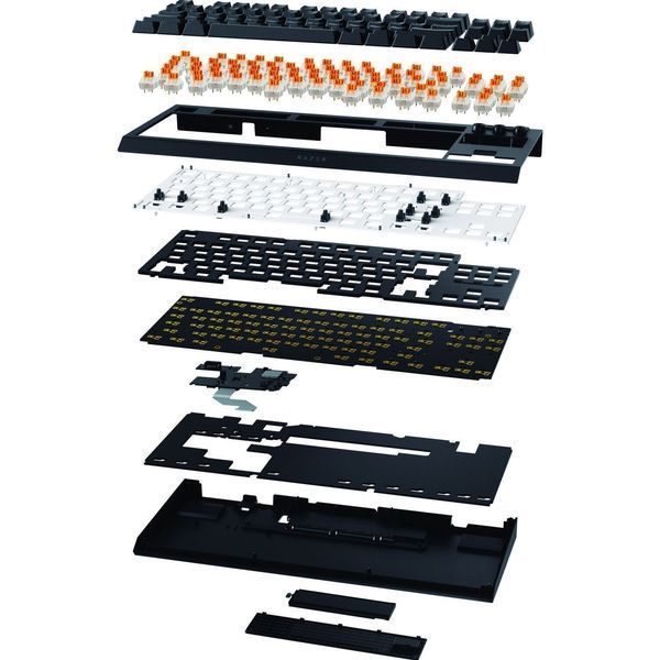 Razer BlackWidow V4 Low-Profile TKL Yellow switch (RZ03-05450100-R3M1) 392271 фото