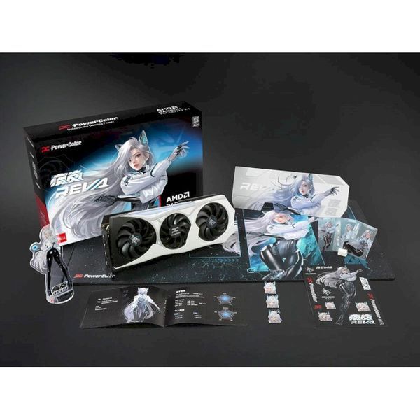 Відеокарта PowerColor Radeon RX 9070 XT Hellhound Reva Edition (RX9070XT 16G-L/OC/REVA) 510155 фото