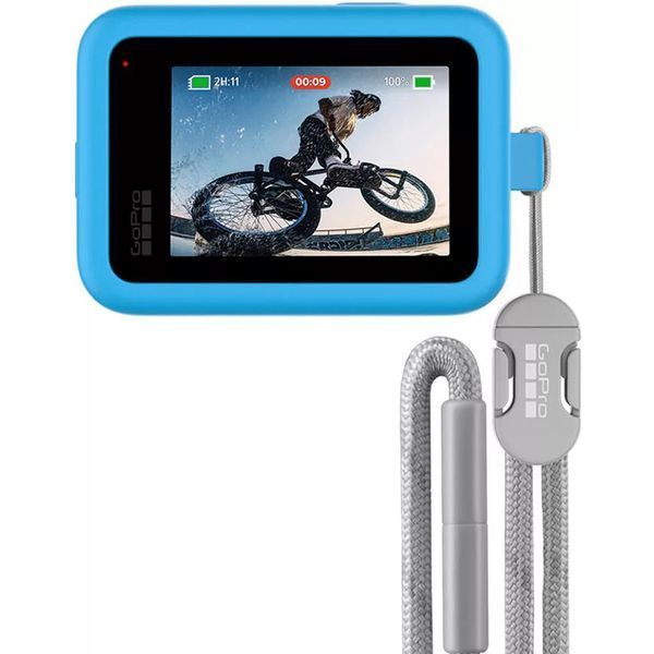GoPro Sleeve + Lanyard Blue для HERO9 Black (ADSST-003) 340043 фото