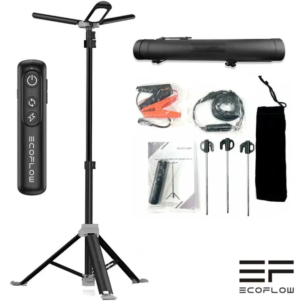 Кемпінговий телескопічний ліхтар-світильник EcoFlow Multifunctional Outdoor Camping Light EFCAMPLIGHT фото