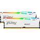 Kingston FURY 32 GB (2x16GB) DDR5 6000 MHz Beast RGB EXPO White (KF560C30BWEAK2-32) 291641 фото 2
