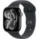 Apple Watch Series 11 GPS 46mm Jet Black Aluminum Case with Black Sport Band - M/L (MEUX4) MEUX4 фото 1