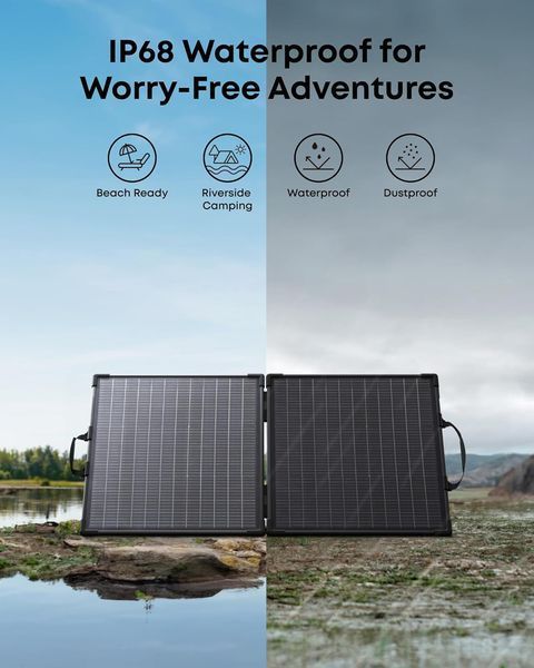 Сонячна панель Anker SOLIX PS100 Bifacial 100W (AS310011) AS310011 фото
