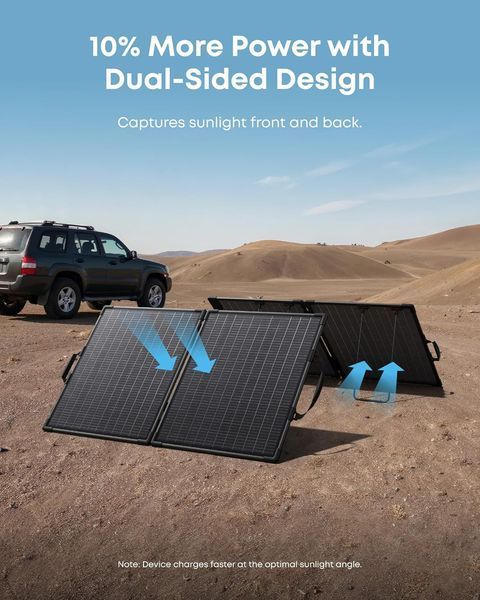 Сонячна панель Anker SOLIX PS100 Bifacial 100W (AS310011) AS310011 фото