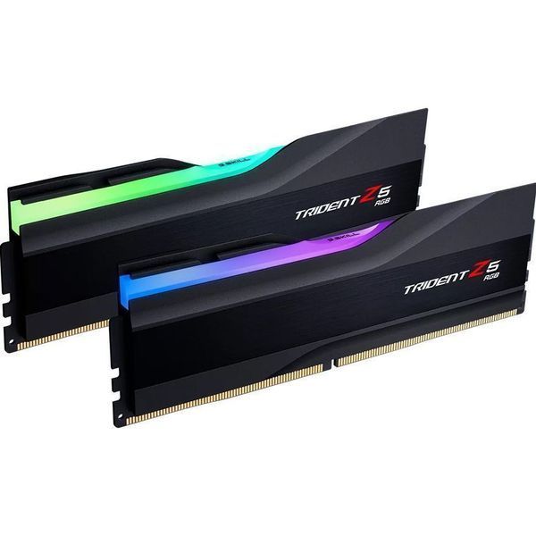 G.Skill 32 GB (2x16GB) DDR5 6400 MHz Trident Z5 RGB Black (F5-6400J3239G16GX2-TZ5RK) 291639 фото