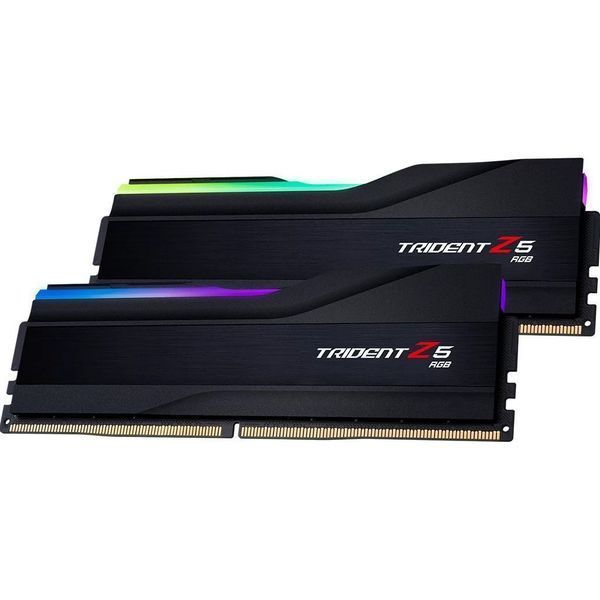 G.Skill 32 GB (2x16GB) DDR5 6400 MHz Trident Z5 RGB Black (F5-6400J3239G16GX2-TZ5RK) 291639 фото