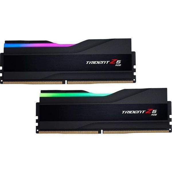 G.Skill 32 GB (2x16GB) DDR5 6400 MHz Trident Z5 RGB Black (F5-6400J3239G16GX2-TZ5RK) 291639 фото