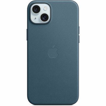 Чохол для смартфона Apple iPhone 15 Plus FineWoven Case with MagSafe - Pacific Blue (MT4D3) MT4D3 фото