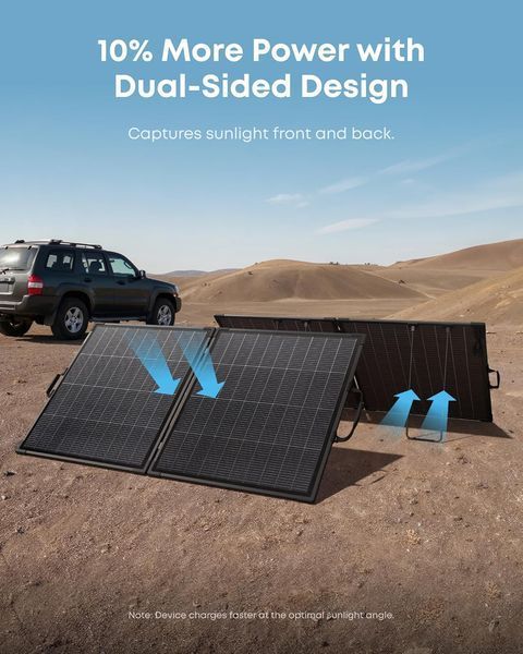 Сонячна панель Anker SOLIX PS200 Bifacial 200W (AS320011) AS320011 фото