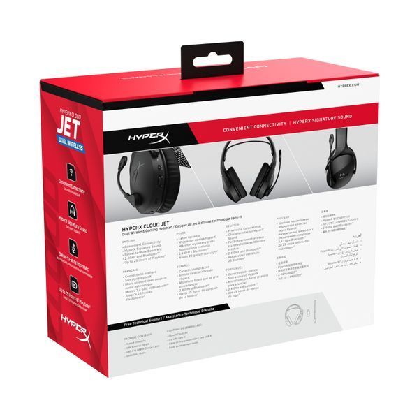 HyperX Cloud Jet Wireless Black (AJ0T1AA) 991225 фото