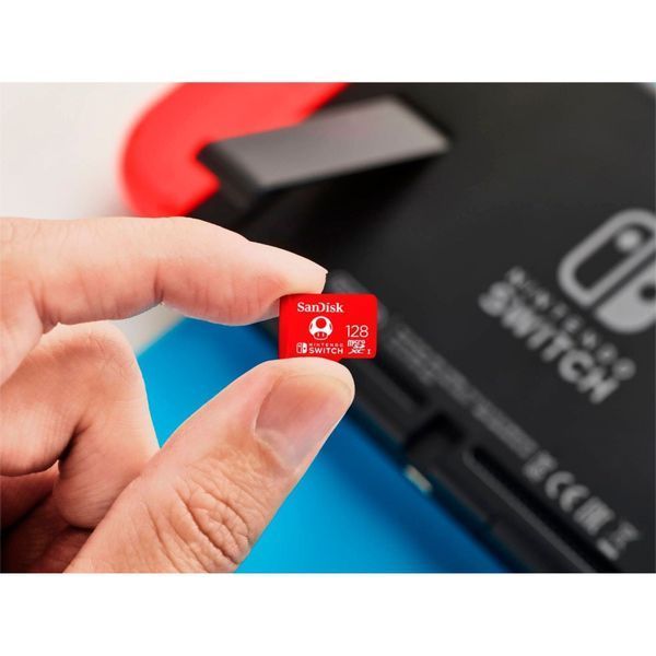 SanDisk 128 GB microSDXC for Nintendo Switch (SDSQXAO-128G-GNCZN) 497815 фото