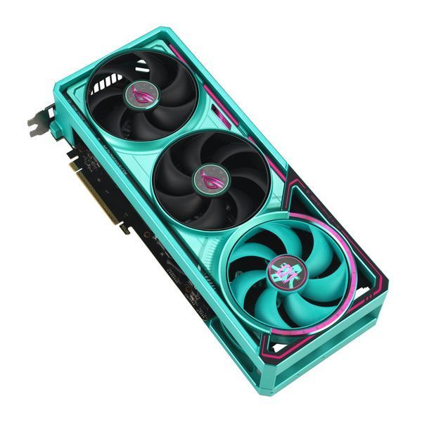 Відеокарта Asus ROG Astral GeForce RTX 5080 HATSUNE MIKU Edition OC (ROG-ASTRAL-RTX5080-O16G-HATSUNE-MIKU-EDITION) 132559 фото