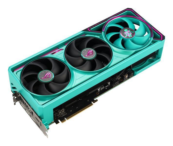 Відеокарта Asus ROG Astral GeForce RTX 5080 HATSUNE MIKU Edition OC (ROG-ASTRAL-RTX5080-O16G-HATSUNE-MIKU-EDITION) 132559 фото