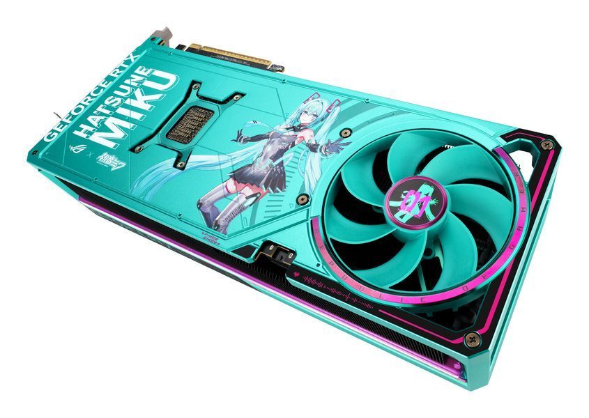 Відеокарта Asus ROG Astral GeForce RTX 5080 HATSUNE MIKU Edition OC (ROG-ASTRAL-RTX5080-O16G-HATSUNE-MIKU-EDITION) 132559 фото