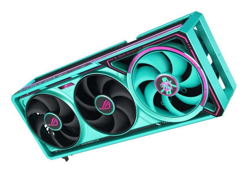 Відеокарта Asus ROG Astral GeForce RTX 5080 HATSUNE MIKU Edition OC (ROG-ASTRAL-RTX5080-O16G-HATSUNE-MIKU-EDITION) 132559 фото
