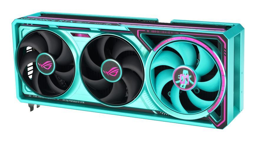 Відеокарта Asus ROG Astral GeForce RTX 5080 HATSUNE MIKU Edition OC (ROG-ASTRAL-RTX5080-O16G-HATSUNE-MIKU-EDITION) 132559 фото