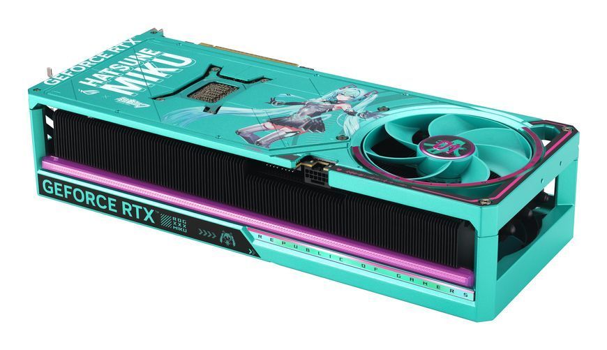 Відеокарта Asus ROG Astral GeForce RTX 5080 HATSUNE MIKU Edition OC (ROG-ASTRAL-RTX5080-O16G-HATSUNE-MIKU-EDITION) 132559 фото