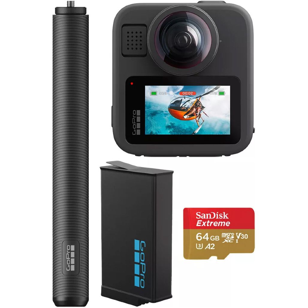 GoPro MAX 2 New Accessory Bundle (CHDFZ-311-RW)
