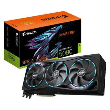 Відеокарта Gigabyte GeForce RTX 5080 AORUS MASTER (GV-N5080AORUS M-16GD) 397071 фото