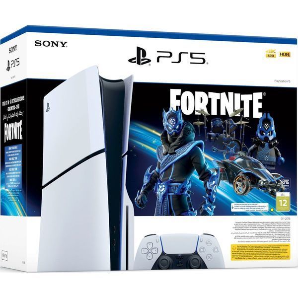 Sony PlayStation 5 Slim 1TB Fortnite Cobalt Star Bundle (1000045165) 700121 фото