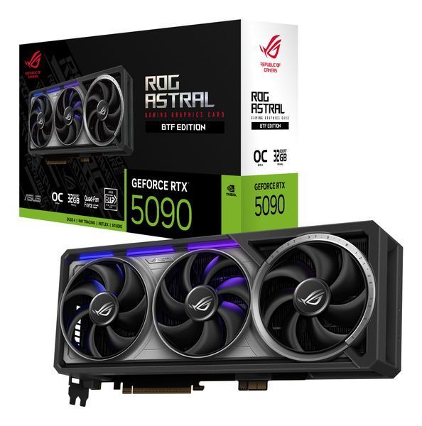 Відеокарта ASUS ROG-ASTRAL-RTX5090-O32G-BTF-GAMING (90YV0NF0-M0NA00) 352799 фото