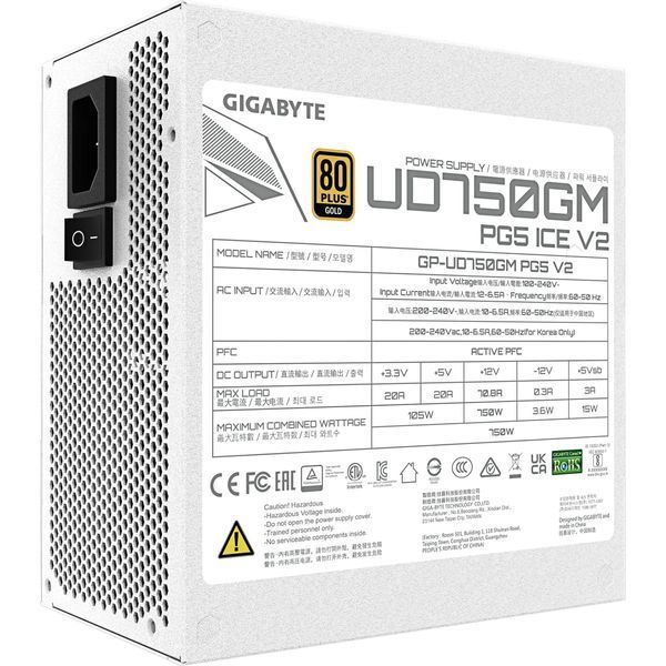 GIGABYTE UD750GM PG5 V2 (4719331555870) 328518 фото