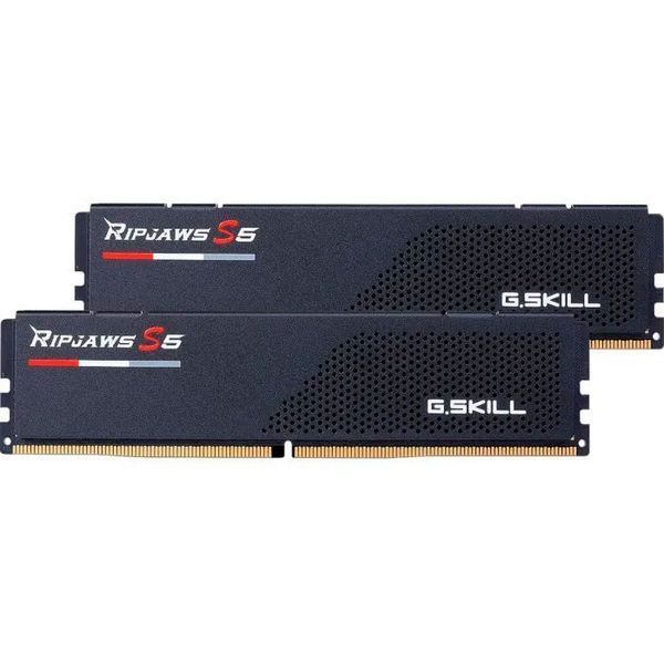 G.Skill 64 GB (2x32GB) DDR5 6400 MHz Ripjaws S5 (F5-6400J3239G32GX2-RS5K) 617154 фото
