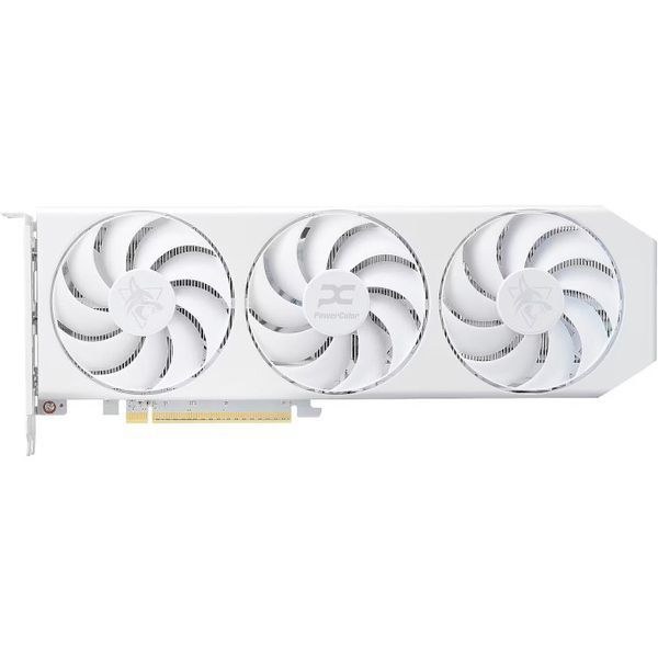 Відеокарта PowerColor Radeon RX 9060 XT Hellhound Spectral White (RX9060XT 16G-L/OC/WHITE) 770434 фото
