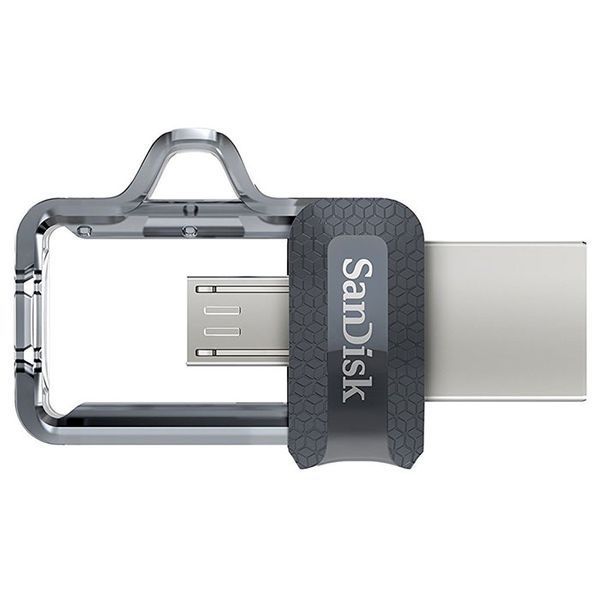 SanDisk 32 GB USB Ultra Dual OTG USB 3.0 Black (SDDD3-032G-G46) 159845 фото