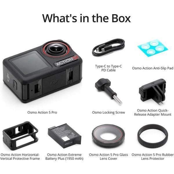 DJI Osmo Action 5 Pro Essential Combo (CP.OS.00000341.01) 969328 фото