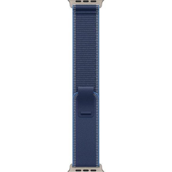Apple Watch Ultra 3 GPS + Cellular 49mm Natural Titanium Case with Blue/Bright Blue Trail Loop - S/M (MEWR4) MEWR4 фото