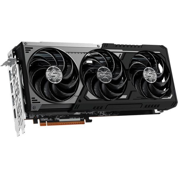 Відеокарта ASRock Radeon RX 9070 XT Steel Legend Dark (RX9070XT SLD 16G) 633403 фото