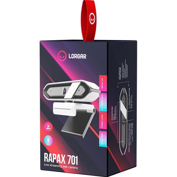 Lorgar Rapax 701 Streaming 2K White (LRG-SC701WT) 872024 фото