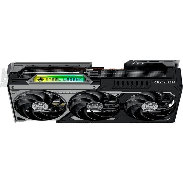Відеокарта ASRock Radeon RX 9070 XT Steel Legend Dark (RX9070XT SLD 16G) 633403 фото
