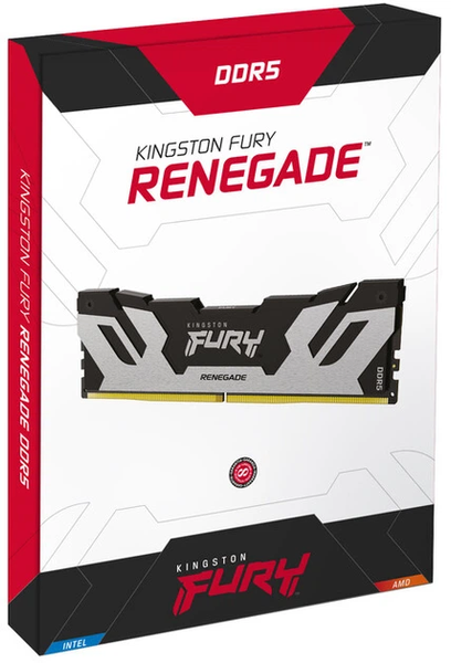Kingston FURY 24 GB DDR5 7200 MHz Renegade Silver (KF572C38RS-24) 366784 фото
