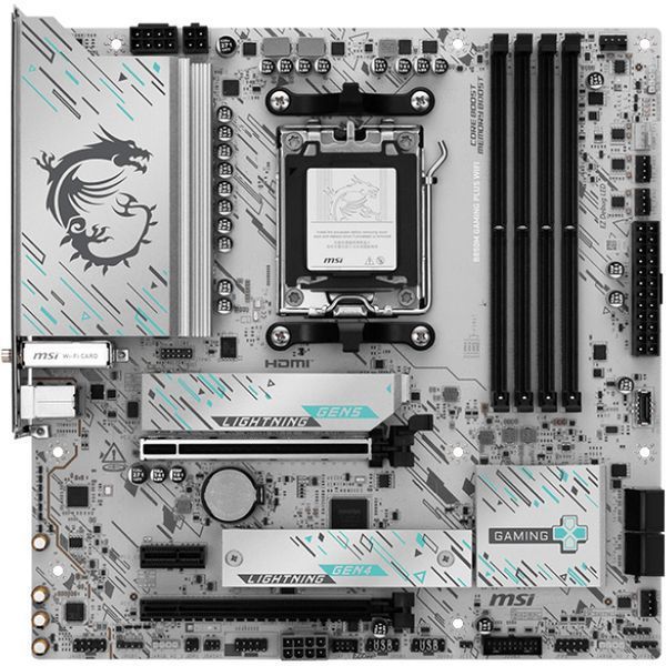 MSI B850M GAMING PLUS WIFI (4711377347570) 504599 фото