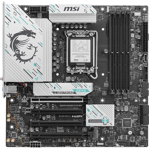 MSI B860M GAMING PLUS WIFI (911-7E42-003) 196821 фото