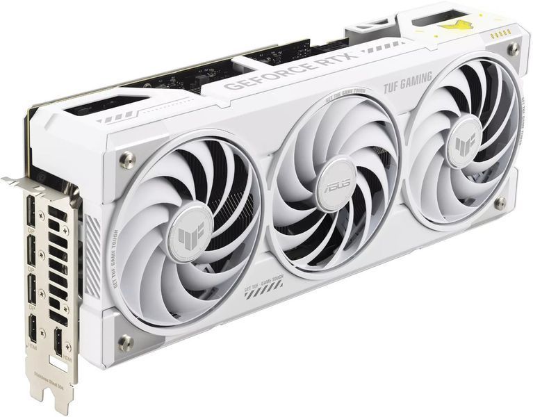 Відеокарта Asus TUF Gaming GeForce RTX 5070 Ti BTF White (TUF-RTX5070TI-16G-BTF-WHITE) 938863 фото
